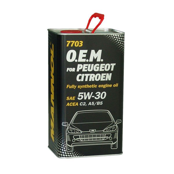 Mannol O.E.M 7703 Peugeot & Citroen 5w30 4L