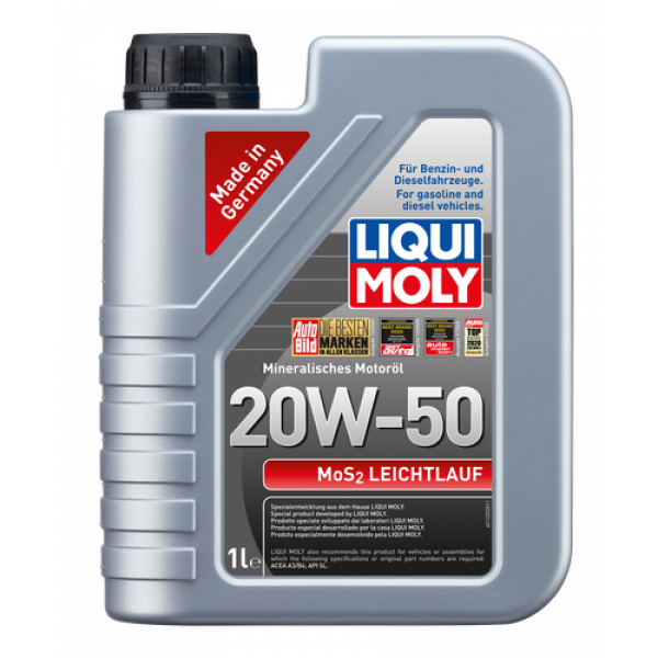 Liqui Moly MOS2 Low-Friction 20w50 1L