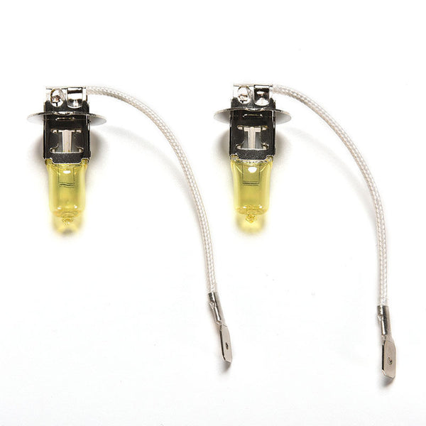 H3 Yellow Halogen Bulbs 12v 55w – GT Auto Source