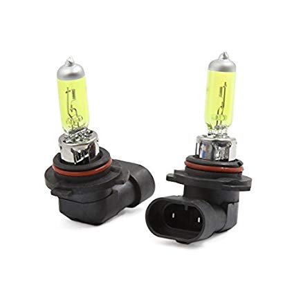 HB3 9005 Yellow Halogen Bulbs 12v 55w