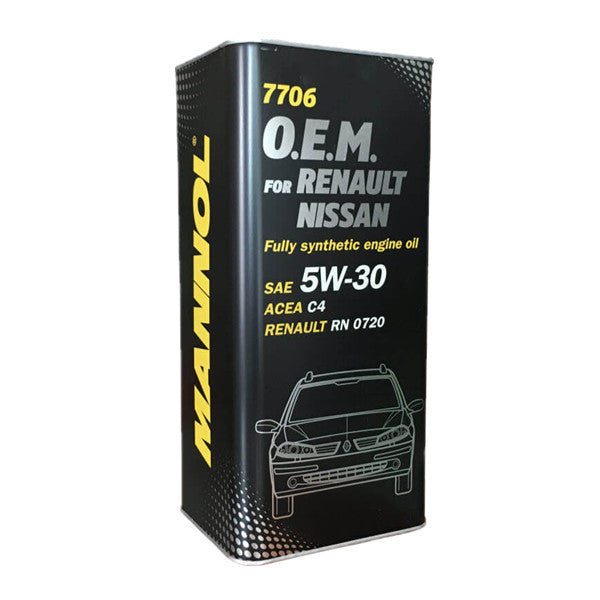Mannol O.E.M 7706 Nissan & Renault 5w30 5L