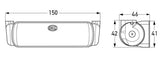 HELLA LED Safety DayLights - Rectangular