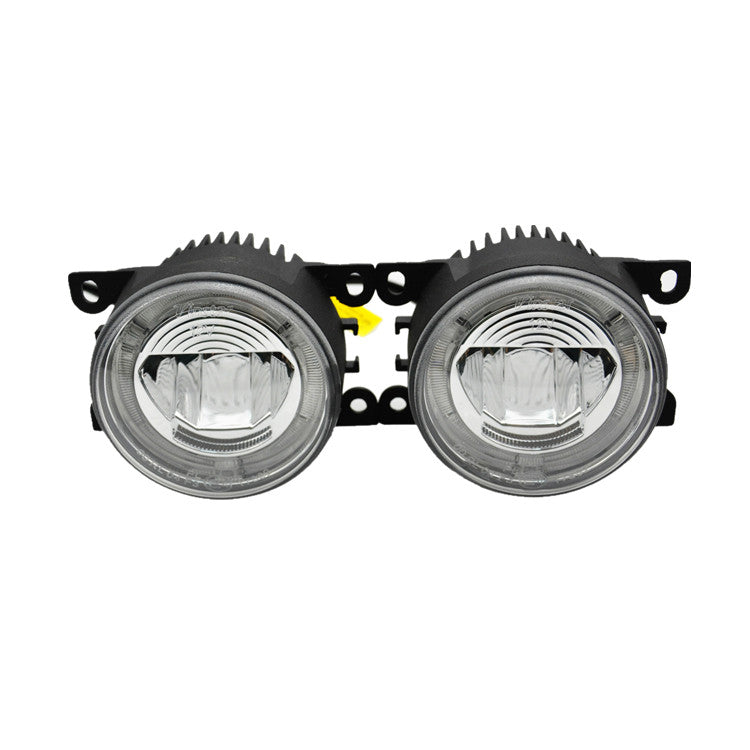 CREE LED Fog Lamps with LED Angel Eye Light Universal Fitment