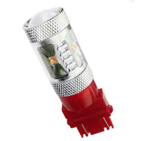 T25 3157 Wedge CREE LED Light Bulb 30w RED