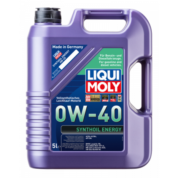 Liqui Moly Synthoil Energy 0w40 5L