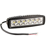 4x4 CREE LED Light Bar 18w 6.5" WORK LIGHTS