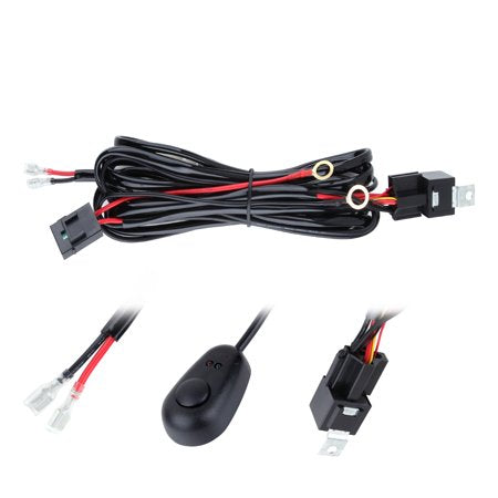 Spot Light & Light bar Wiring kit 12v