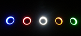 Ring Illuminated LED Switch 19mm Red
