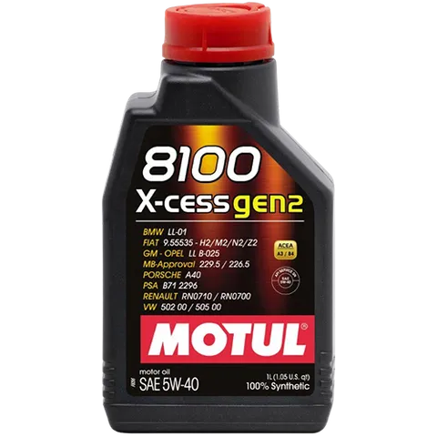 Motul 8100 X-CESS GEN 2 5W40 1L