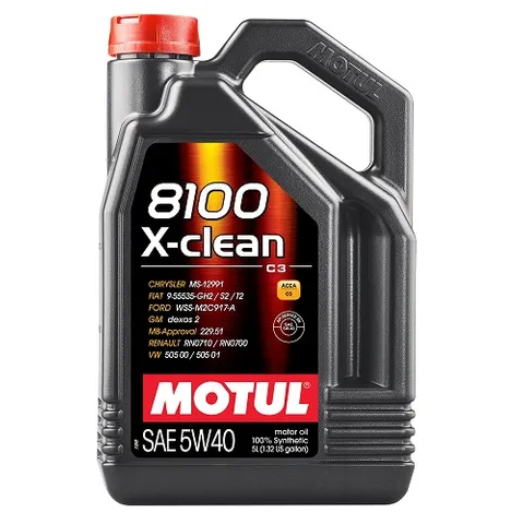 Motul 8100 X-CLEAN 5W40 GEN2 5L