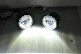 CREE LED Fog Lamps with LED Angel Eye Light Universal Fitment